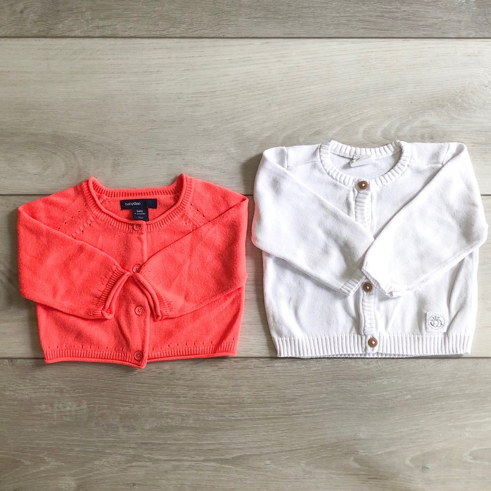 Set of Cardigan Sweaters - 0-3 M